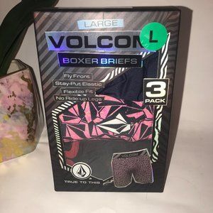 VOLCOM BOXER BRIEFS ---3 PACK